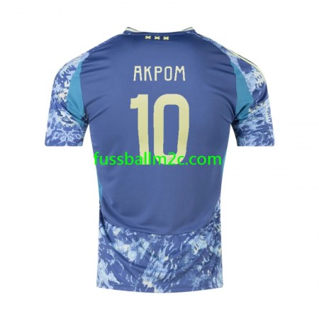 Fußballtrikots Ajax Amsterdam Chuba Akpom 10 Auswärts Trikotsatz 2024-2025 Fußballtrikots Ajax Amsterdam Chuba Akpom 10 Auswärts Trikotsatz 2024-2025